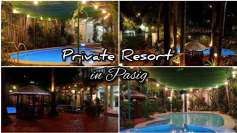 private resort pasig